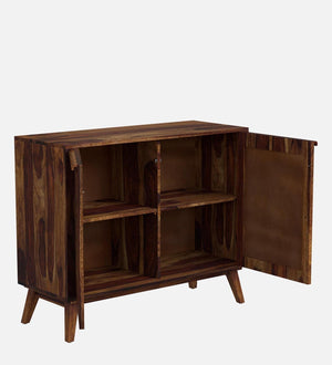 Lifty  Sheesham Wood Cabinet In Provincial Teak Finish