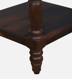 Nilaya Sheesham Wood Bedside Table In Provincial Teak Finish With Drawer
