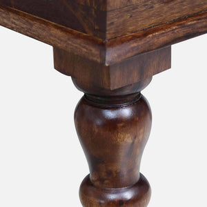 Rangrez Sheesham Wood Coffee Table In Provincial Teak Finish