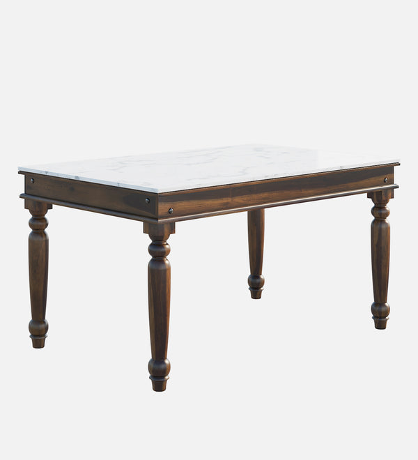 Uri Six Seater Dining Table with Six Chairs & With Porcelain Top