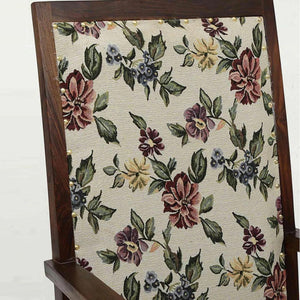 Brotton Sheesham Wood Arm Chair In Provincial Teak Finish