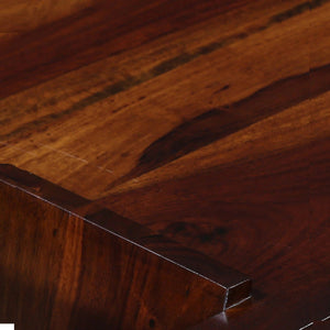 Mora Sheesham Wood End Table In Provincial Teak Finish By Woodsworth