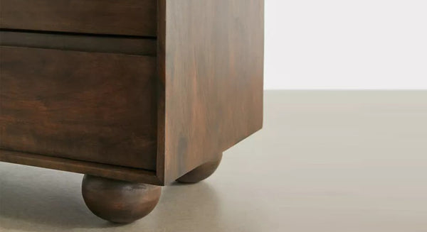 Mahe Solid Wood Chest Of 6 Drawers In Matte Finish