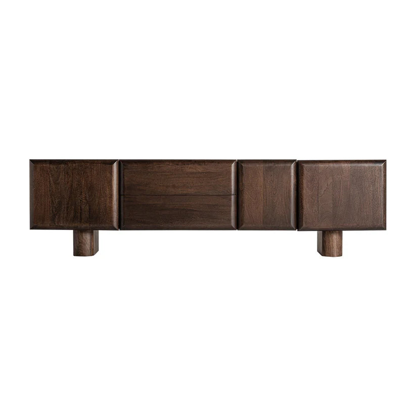 Craigh  TV  unit in Brown Colour