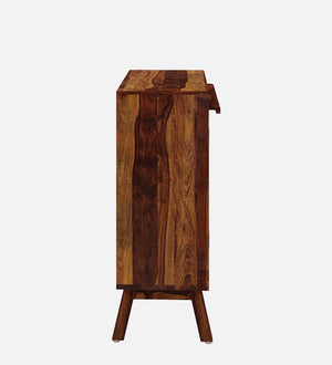 Lifty  Sheesham Wood Shoe Cabinet In Provincial Teak Finish