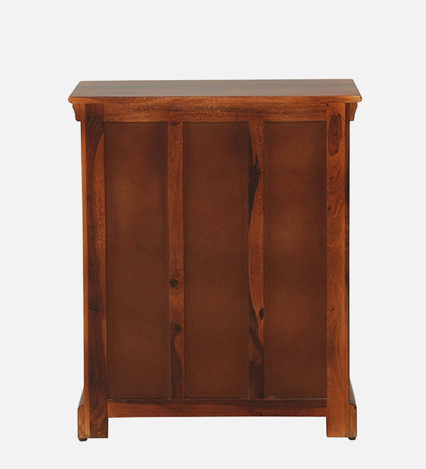 Chitrinee Sheesham Wood Chest Of Drawers In Honey Oak Finish
