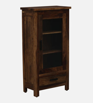 Siena Sheesham Wood Book Case in Provincial Teak Finish