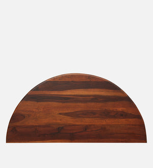 Abney Sheesham Wood Console Table In Honey Oak Finish