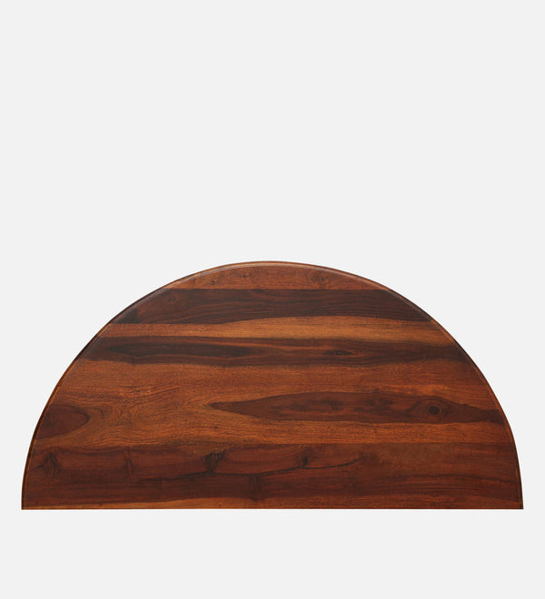 Abney Sheesham Wood Console Table In Honey Oak Finish