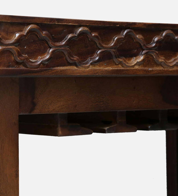 Anhandler Sheesham Wood Bar Cabinet In Provincial Teak Finish By Mudramark