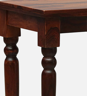 Bryher Sheesham Wood Writing Table In Honey Oak Finish