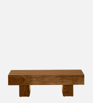 Thisted Sheesham Wood Coffee Table In Provincial Teak Finish