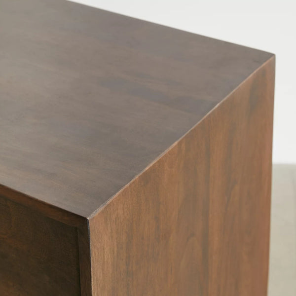 Mahe Solid Wood Chest Of 6 Drawers In Matte Finish
