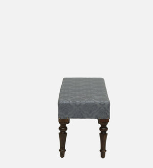 Aadhya Sheesham Wood Upholstered Bench In Walnut Finish