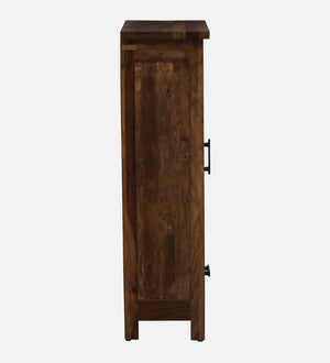 Siena Sheesham Wood Book Case in Provincial Teak Finish