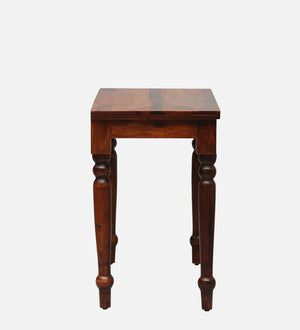 Bryher Sheesham Wood Writing Table In Honey Oak Finish