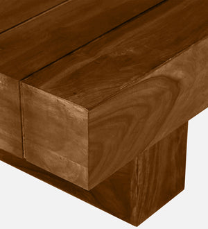 Thisted Sheesham Wood Coffee Table In Provincial Teak Finish