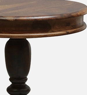 Broo Sheesham Wood End Table In Provincial Teak Finish
