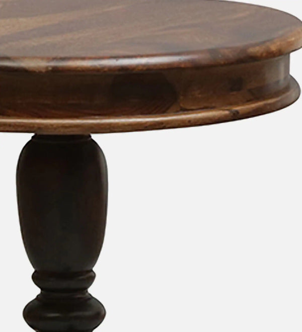 Broo Sheesham Wood End Table In Provincial Teak Finish