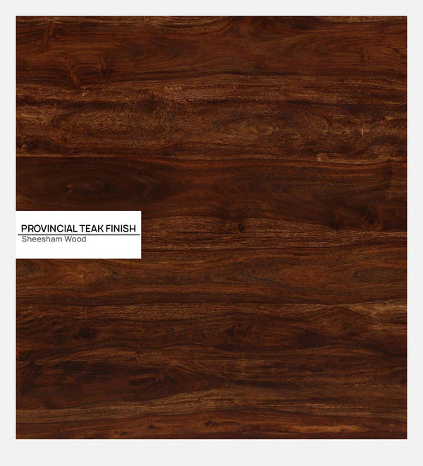 Salamanca Sheesham Wood 1 Seater Sofa In Mustard and Provincial Teak Finish