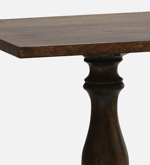 Blacon Sheesham Wood End Table In Walnut Finish