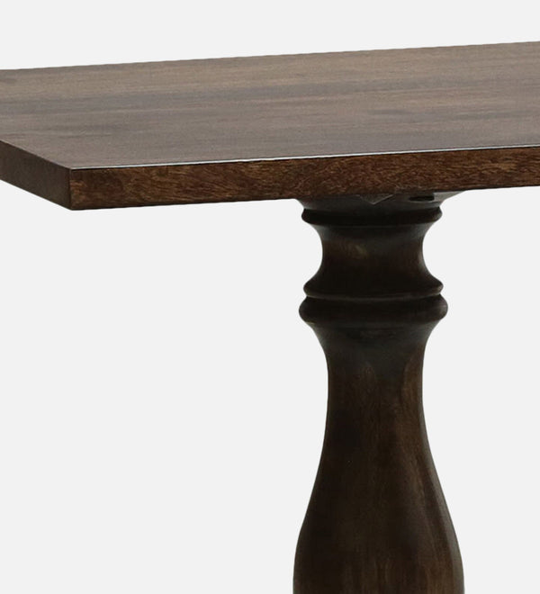Blacon Sheesham Wood End Table In Walnut Finish