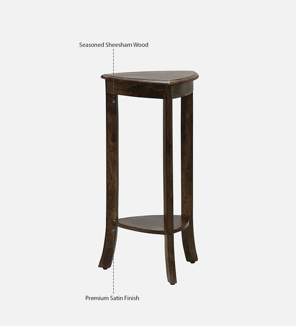 Ptonrim Sheesham Wood End Table In Provincial Teak Finish