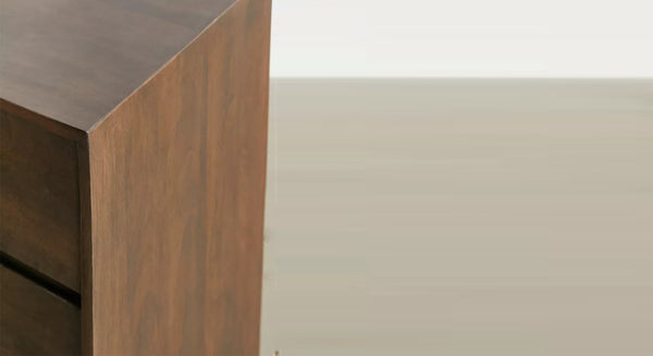 Mahe Solid Wood Chest Of 6 Drawers In Matte Finish