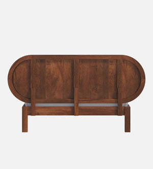 Orren Mango Wood Queen Size Bed In Provincial Teak Finish Without Storage (60 x 78 inches)