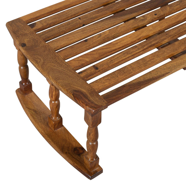 Fire Sheesham Wood coffee  Table in Teak Finish