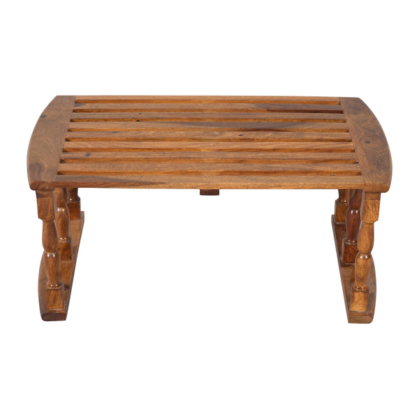 Fire Sheesham Wood coffee  Table in Teak Finish