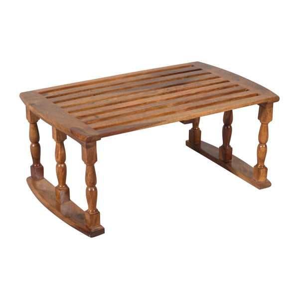 Fire Sheesham Wood coffee  Table in Teak Finish