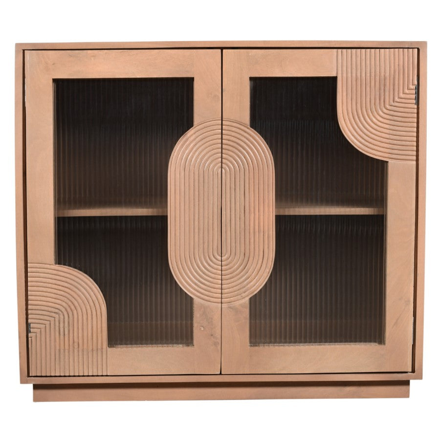 Florine Solid Mango wood Sideboard with 2 Door