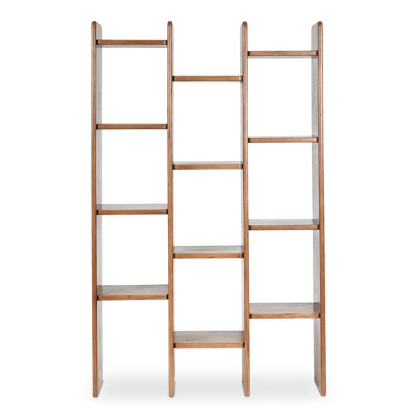 Stafford Solid Acacia wood Bookshelf in Natural Finish