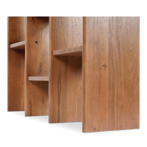 Stafford Solid Acacia wood Bookshelf in Natural Finish