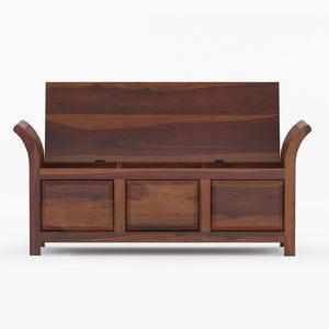 Syan Sheesham Wood Trunk In Provincial Teak Finish