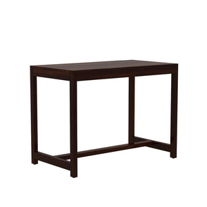 Pisa Sheesham Wood Study Table In Walnut Finish