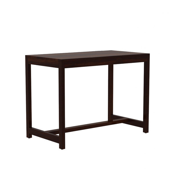 Pisa Sheesham Wood Study Table In Walnut Finish