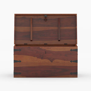 Stainfiled Sheesham Wood Trunk In Provincial Teak Finish