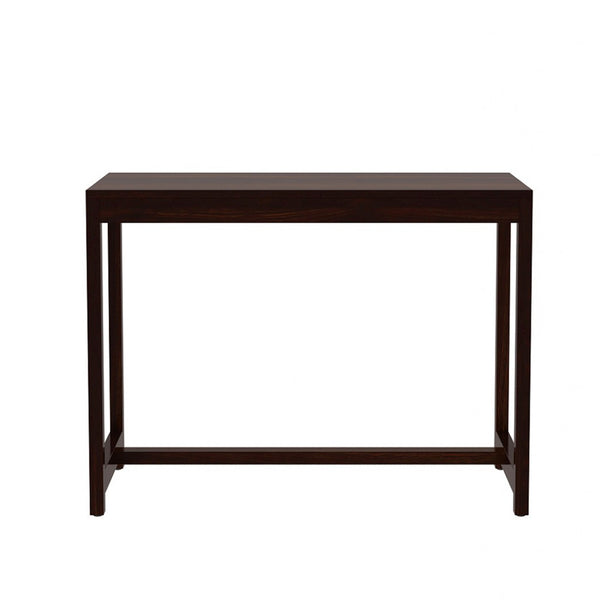 Pisa Sheesham Wood Study Table In Walnut Finish