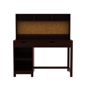 Kia Sheesham Wood Study Table In Walnut Finish