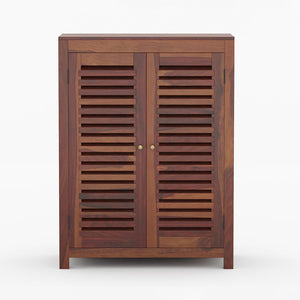 Dyson Shoe Rack Of 15 Pairs In Provincial Teak Color
