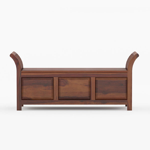 Syan Sheesham Wood Trunk In Provincial Teak Finish