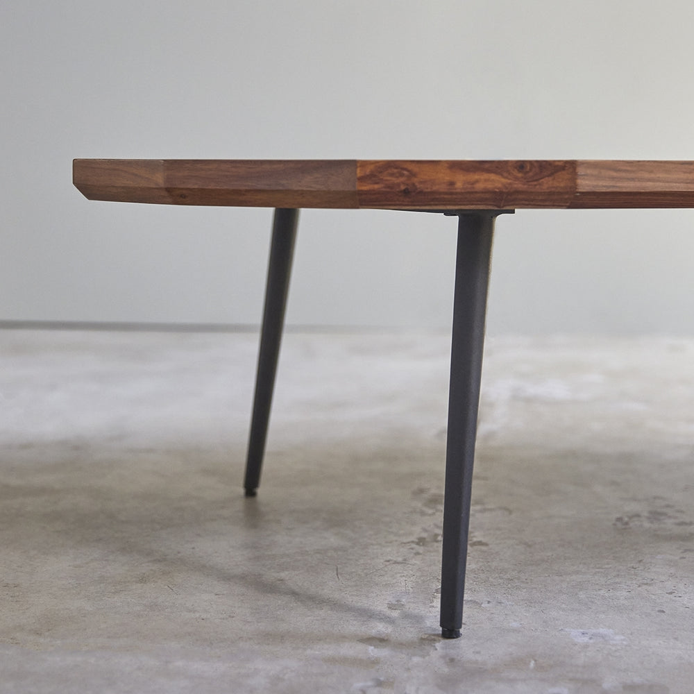 Leeds - Solid sheesham and marble Coffee Table