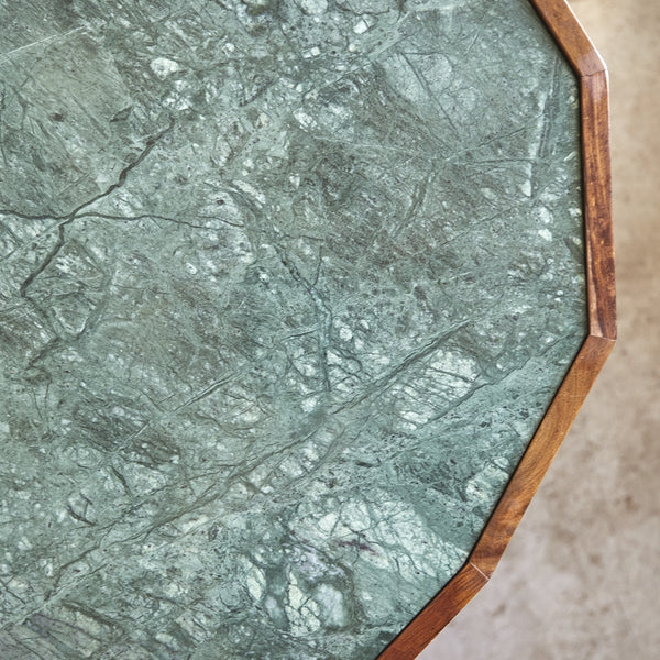 Leeds - Solid sheesham and marble Coffee Table
