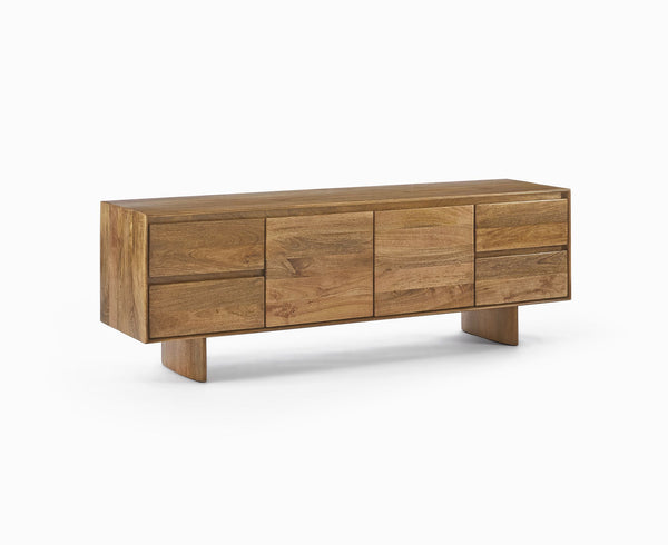 Reggie Solid Mango Wood 2 Door 2 Drawer