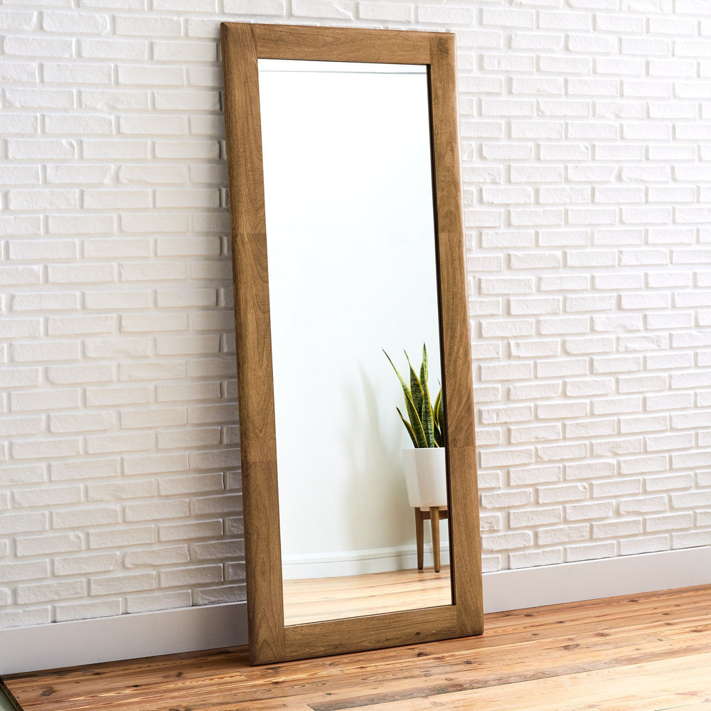 Reggie Solid Mango Wood Full Length Mirror