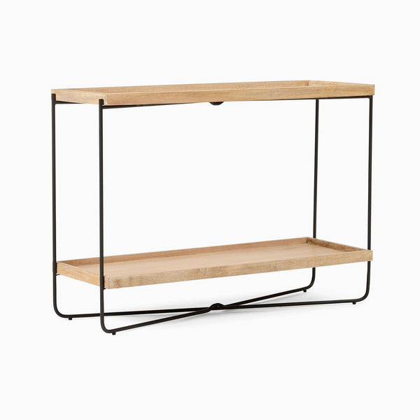 Reggie Solid Mango Wood Console with iron frame
