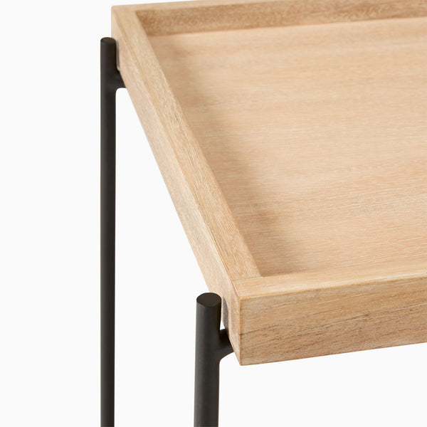Reggie Solid Mango Wood Console with iron frame