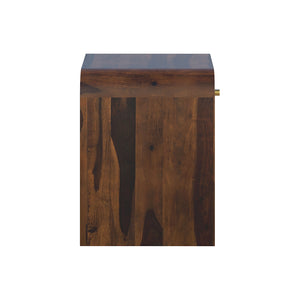 Yashvi Solid wood one Drawer bedside in Provincial Teak